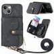 thumbnail image 1 of Funda Tipo Cartera con Correa Cruzada para iPhone 15 Plus Protección Contra Golpes Negro, 1 of 6