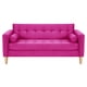 thumbnail image 1 of Sofa Retro 3c Felpa 05 Fucsia, 1 of 6