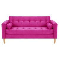 Bodevir - Sofa Retro 3C Felpa 05 Fucsia