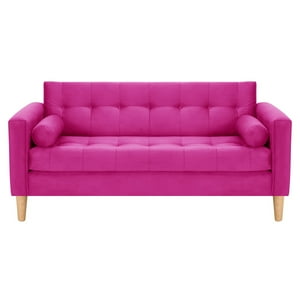Bodevir - Sofa Retro 3C Felpa 05 Fucsia