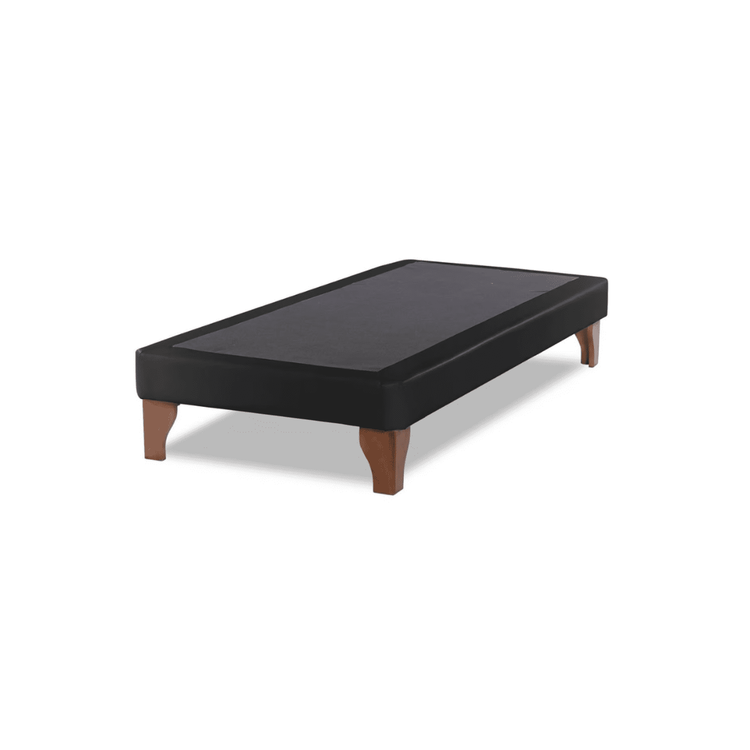 Importclick - Base Elegante Cama Europea 1.5 Plaza 105x200 Cm Negro