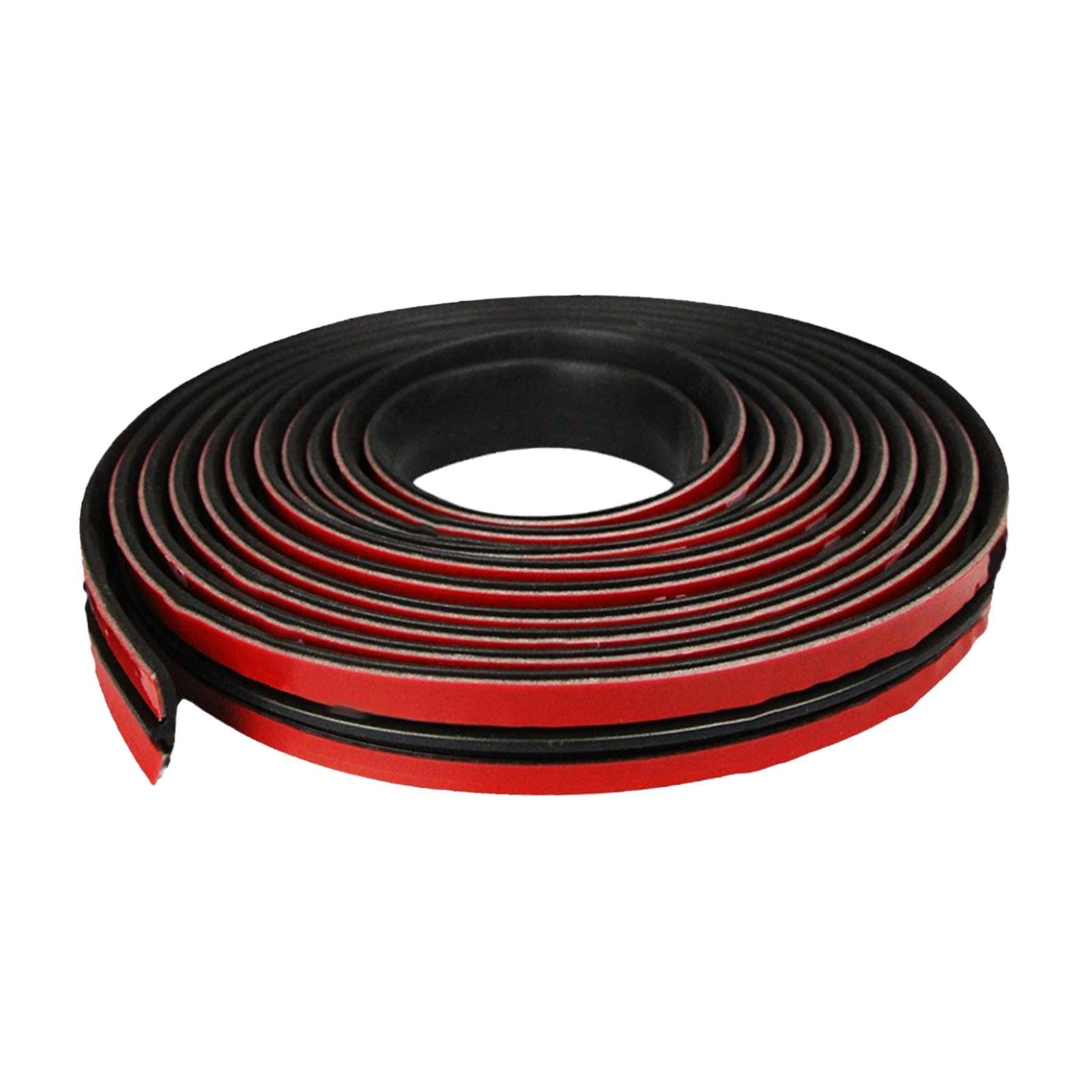 Magideal - Tira De Sellado De Goma Genérica Para Coche, Sello De Puerta, Insonorización, Tira De Sellado Para Clima, Burlete De 5 Metros Para Automóvil, Camión, 19 Mm 5 Metros