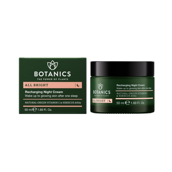 Crema Nocturna Botanics 50 ml Hidratante con Vitamina C