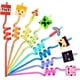 thumbnail image 1 of 24 pajitas reutilizables para fiestas de cumpleaños con temática de minero, 8 diseños con temática de píxeles y 2 cepillos de limpieza., 1 of 7