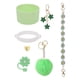 thumbnail image 3 of Juego De Accesorios Para Tazas, Bonitos Llaveros Con Dijes Para Actividades Al Aire Libre, Bolsos De Viaje, Color Verde, 3 of 5