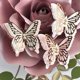 thumbnail image 3 of Troqueles metálicos de mariposa para scrapbooking, 4 piezas, 3 of 8