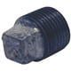 thumbnail image 1 of Plug BK Products, hierro maleable galvanizado, 1 pulgada, paquete de 5, 1 of 2