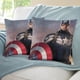 thumbnail image 3 of Capitán América Fundas de almohada de terciopelo con tema, regalos de funda de almohada, decoración para el hogar, cojín de lanzar, regalo de cumpleaños para fans y parejas.56*56cm., 3 of 6