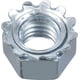 thumbnail image 2 of Tuerca con arandela de seguridad Hillman 1/4"-20 de acero resistente a la corrosión, 2 of 6