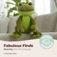 thumbnail image 3 of Peluche de rana de peluche Bearington Ribbity 8.5 pulgadas, 3 of 6
