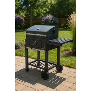 Cosas Casa - Parrilla A Carbon Modelo Roble Gris