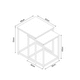 thumbnail image 3 of Pack 2 Mesa Centro Tipo Nido Rustic Cuadrada Pack 2 Mesa Centro Tipo Nido Rustic Cuadrada Pack 2 Mesa Centro Tipo Nido Rustic Cuadrada, 3 of 3