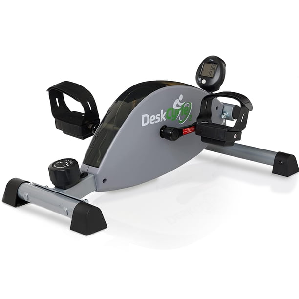 Pedal de ejercicio para colocar debajo del escritorio DeskCycle 2, ajustable, gris
