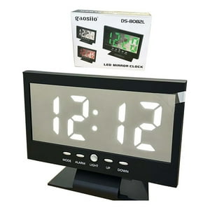 Genérico - Reloj Despertador Lcd Color Termómetro Humedad Cj8082T