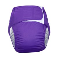 Ioensy - Pañal De Tela Para Adultos, Ropa Interior Elástica Para Mujeres Y Hombres Mayores, Color Morado
