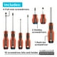 thumbnail image 3 of Juego de destornilladores magnéticos BLACK+DECKER de 17 piezas (BDHT65003), 3 of 3