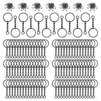 Bothyi - Juego De Anillos De Llavero De 360 Piezas Anillos De Salto Pasadores De Ojo De Tornillo Para Manualidades De Bricolaje