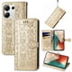 thumbnail image 1 of Funda Cartera FOXDOCK para Xiaomi Redmi Note 13 4G , Flip PU con Relieve de Gatos y Perros, Tarjetero y Soporte, 1 of 6