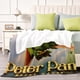 thumbnail image 4 of Peter Pan anti-pilling, suave, ligera, esponjosa y acogedora de lujo para hogar y cocina – Perfecta para niños y adultos,100X130cm, 4 of 6