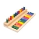 thumbnail image 1 of Juguetes Sensoriales Montessori, Juguete De Bloques Coloridos De Entrenamiento Para Niños Y Niñas, 1 of 5