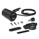 thumbnail image 3 of Cargador USB Dual Para Motocicleta Con Voltímetro A Prueba De Agua Para Automóvil De 12V Rojo, 3 of 5