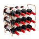 thumbnail image 1 of Portabotellas Sorbus 12 Botellas, 3 Niveles, Acabado Cobre, 1 of 9