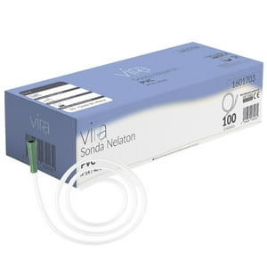 Vira - Sonda Nelaton 40 Cms14 Fr 100 Unidad Blanco