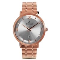 Westar - Reloj Profile Acero Inoxidable Esfera Plateada Cuarzo 50220Ppn607 Para Hombre