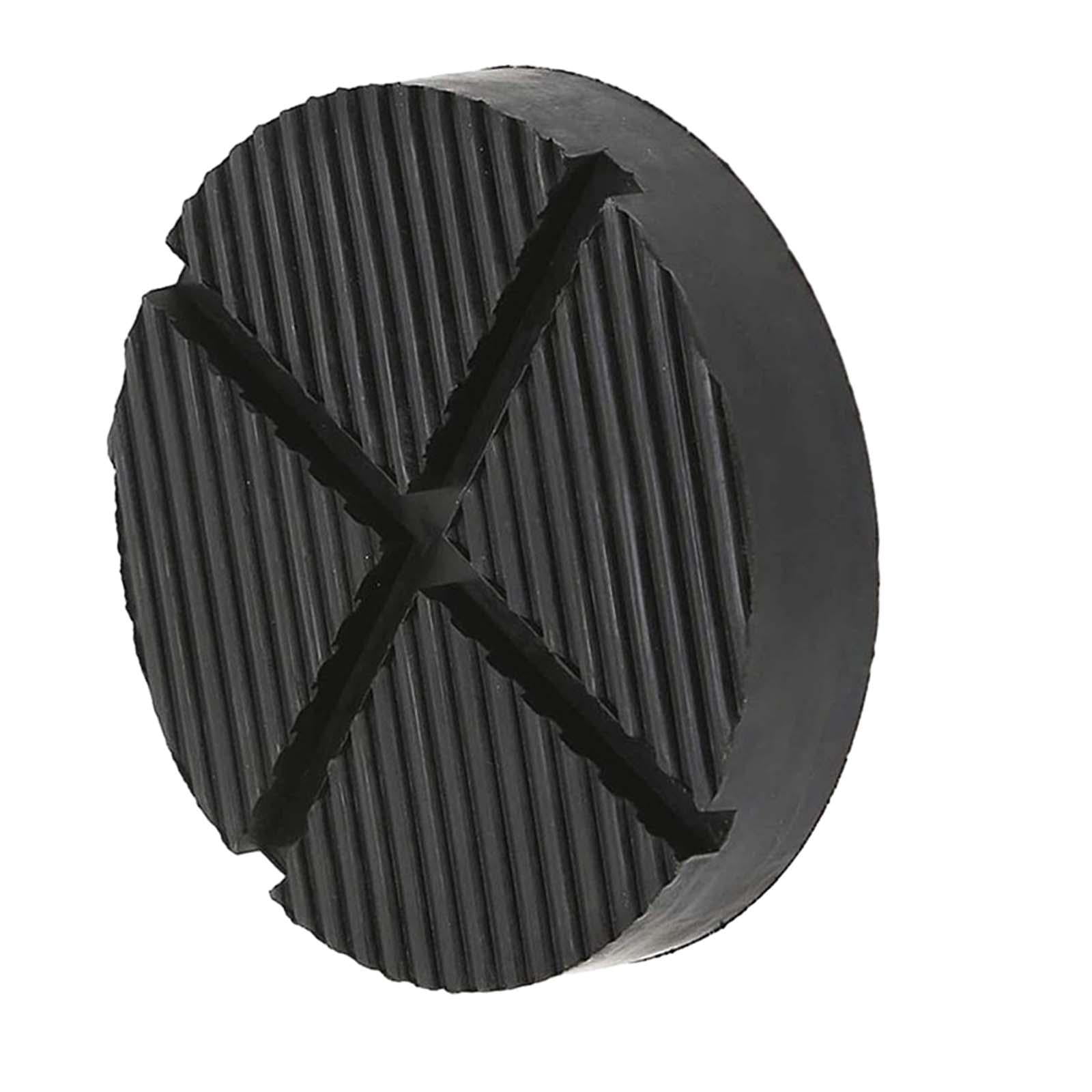 Ioensy - Soporte De Gato Elevador Para Coche, Almohadilla De Goma, Accesorios Negros, Piezas De Reparación, Almohadilla De Soporte De Gato