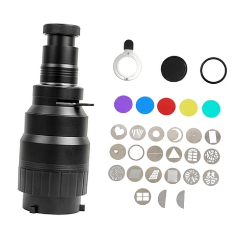 Bothyi - Snoot Óptico Cónico Con Lente Óptica Snoot De Proyector Cónico Profesional