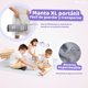 thumbnail image 4 of Manta Picnic y Playa Impermeable Portátil Extra Grande Grafito, 4 of 8