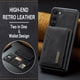 thumbnail image 1 of Wallet Case For Samsung Galaxy S23 Ultra / S23 / S23 Plus With Card Holder,Detachable Magnetic Faux Leather Kickstand Case With 8 Card Slots,Shockproof Cover, 1 of 3