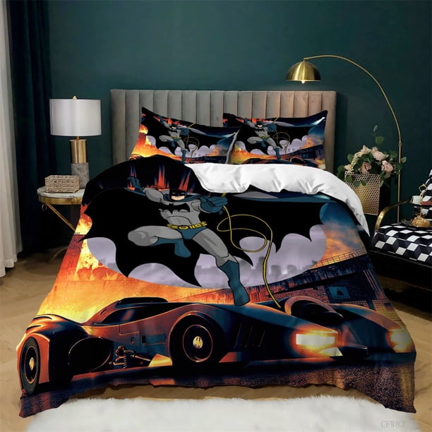 v2051 Bed Sheets Bedding Pillowcase Set Cartoon Avengers Hulk Duvet Cover Set For Kids Boys Girls Adults Bedroom Decoration 3-Piece Bedding Set (1 Duvet Cover + 2 Pillow Shams) Bed Sheets ju2051
