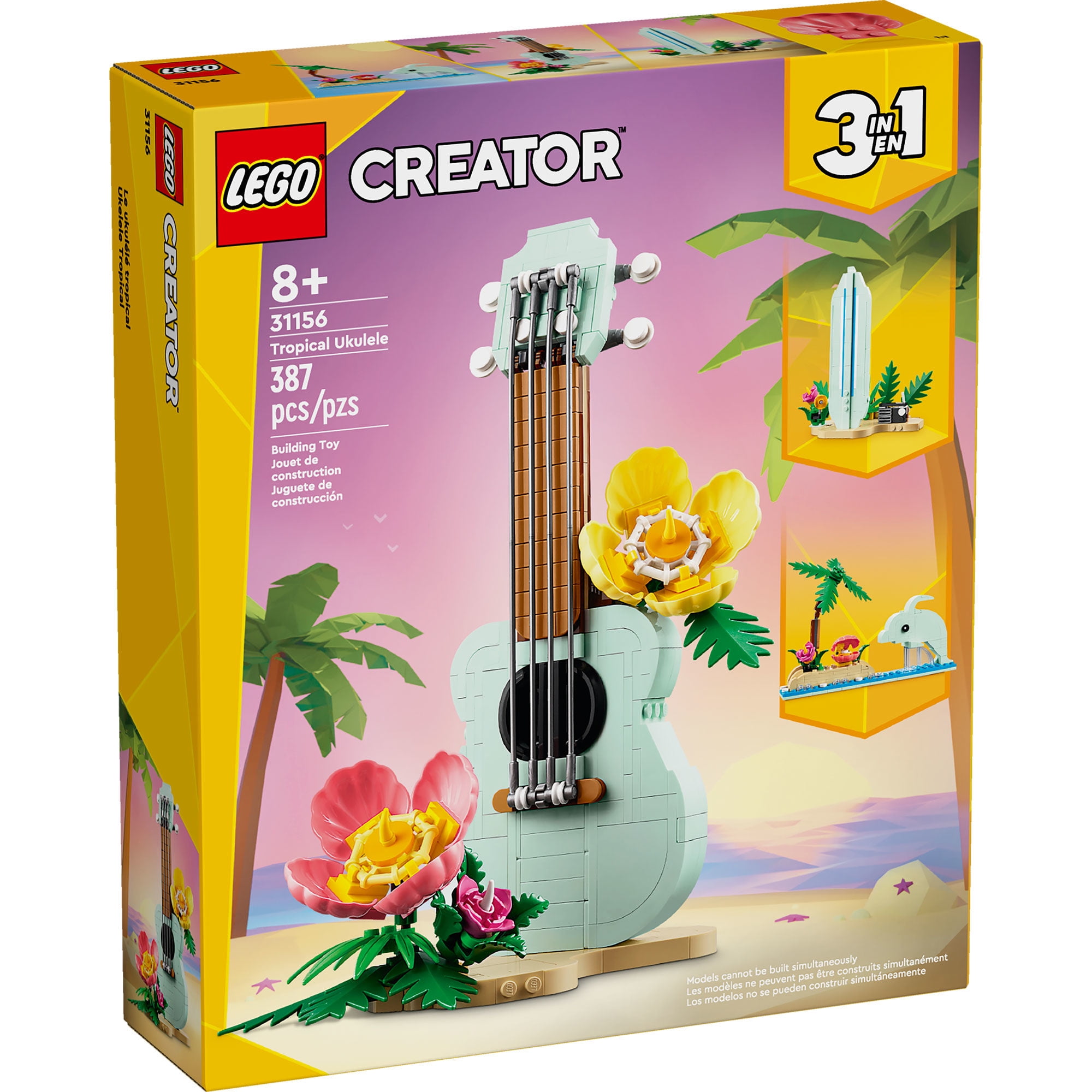 Bloques De Construcción Lego Ukelele Tropical