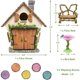 thumbnail image 3 of Meadow Oak Fairy Garden House Kit Complete with Fairy Garden, 3 of 3