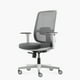 thumbnail image 3 of Silla Oficina Lotto Gris Claro, 3 of 8