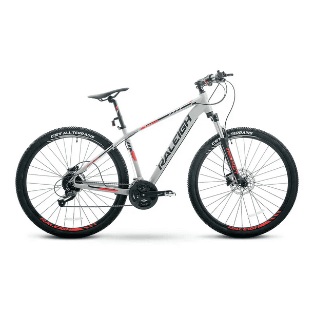 Bicicleta Raleigh Gold Aro 29 Color Gris / Rojo