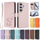 thumbnail image 3 of Samsung Galaxy S24 FE Funda Billetera con Estampado de Gato, Rosa, 3 of 6