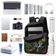 thumbnail image 3 of Un Mundo Extraño-theme Backpack, Campus style schoolbag Bookbag with Adjustable Shoulder Straps And Large Zip Compartment, Unisex Travel Bags., 3 of 6