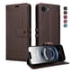 thumbnail image 4 of Premium Wallet Case for iPhone 16e with Card Slots & Kickstand, Flip Cover Brown, 4 of 6