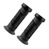 Ioensy - Empuñaduras De Bicicleta Para Niños, Empuñaduras De Manillar De Bicicleta Para Niñas Y Niños, Bicicletas Plegables, Color Negro