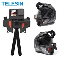 Soporte Para Mentón Casco De Moto Para Gopro - Telesin