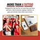 thumbnail image 5 of Tatuajes Temporales FAN-A-PEEL WV Mountaineers Impermeables, 5 of 6