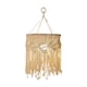 thumbnail image 1 of Pantalla De Lámpara De Macramé Tejida A Mano Estilo Bohemio Con Borlas Para Oficina, Sala De Estar, Altura De 65 Cm, 1 of 5