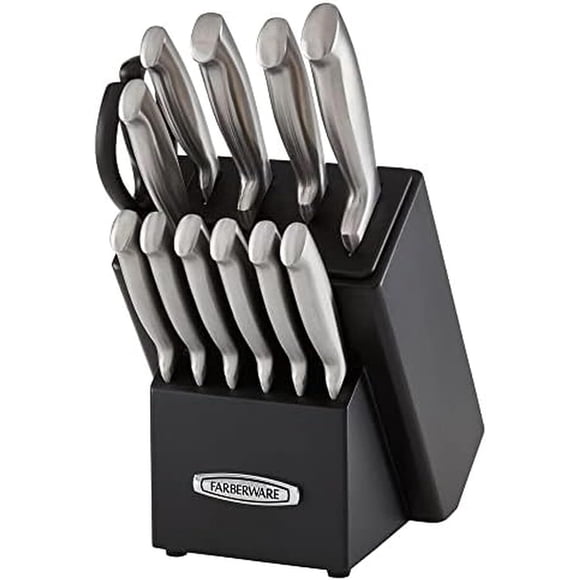 Farberware EdgeKeeper 13-Piece Self-Sharpening Knife Block Set