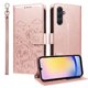 thumbnail image 1 of Funda Cartera para Samsung Galaxy A25 5G Perro Cachorro Grabado con Tarjetas Soporte Correa Rosa, 1 of 6