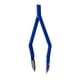 thumbnail image 1 of Pinzas de Barra de Resorte de Reloj, Alicates de Barra de Resorte, Reparación de Eliminación de Correa Portátil, Suministros de Reparación de Relojes, Azul, 1 of 5