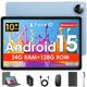 thumbnail image 1 of Tablet MENTUME de 10" con Android 15, 24 GB de RAM, 128 GB de ROM y 5G, 1 of 7