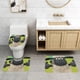 thumbnail image 2 of Juego de 3 Alfombras de Baño Shaun El Oveja Terciopelo Coral, 2 of 6