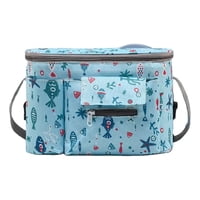 Genérico - Mochila Pañalera Bolso Maternal Impermeable Mama Bebe Lau